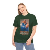 I Ran the Boston Marathon Drink Concession — Funny Marathon Humor T-Shirt