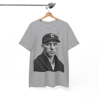 Vintage Baseball Player Portrait Tee