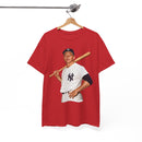 Vintage New York Yankees Baseball Player T-Shirt – Retro Batter Graphic Tee