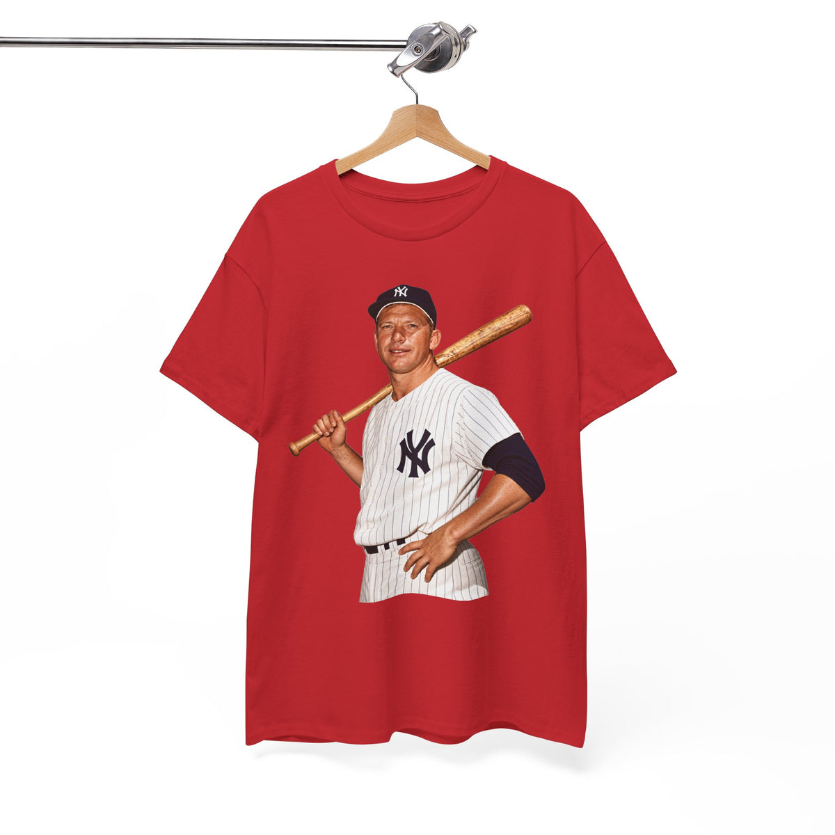 Vintage New York Yankees Baseball Player T-Shirt – Retro Batter Graphic Tee