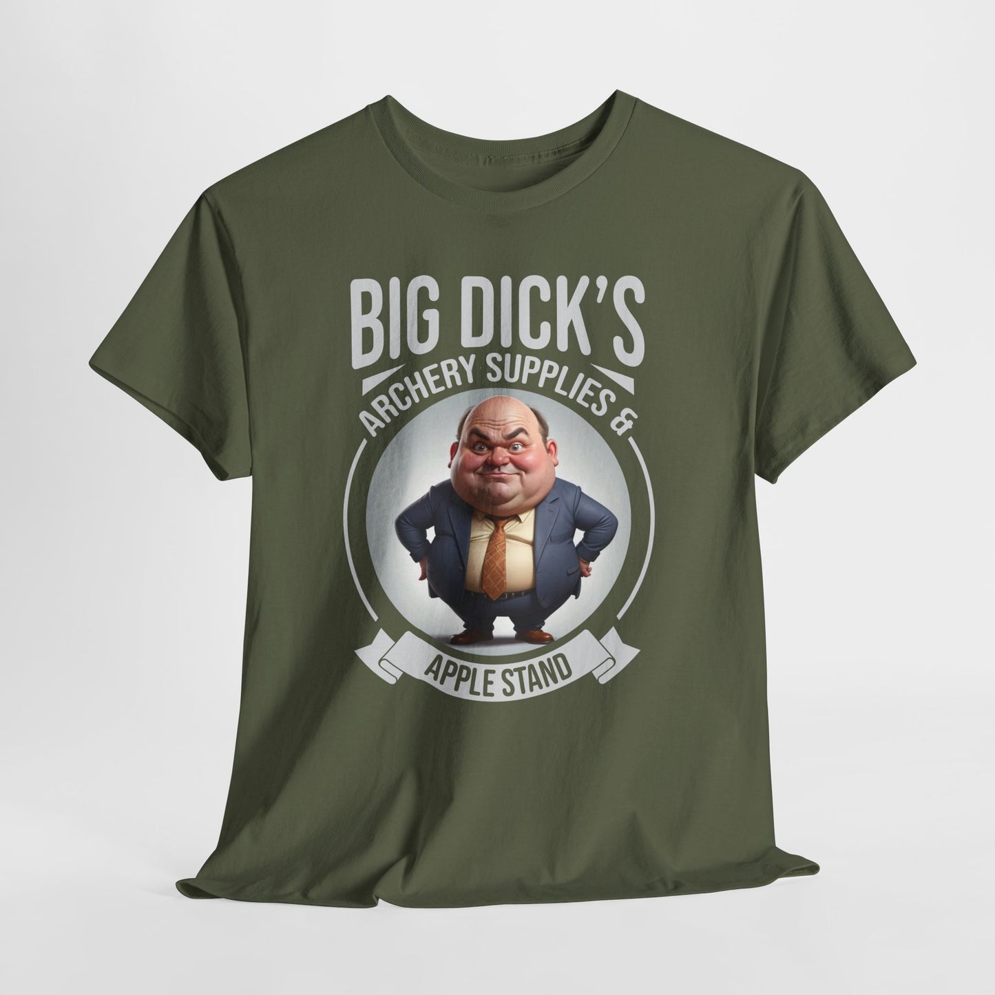 Big Dick's Archery Supplies Funny Graphic Tee — Novelty Archery T-Shirt