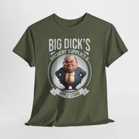 Big Dick's Archery Supplies Funny Graphic Tee — Novelty Archery T-Shirt