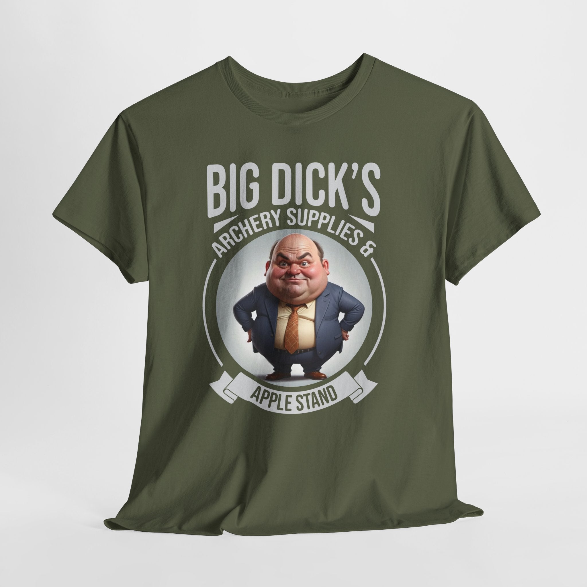 Big Dick's Archery Supplies Funny Graphic Tee — Novelty Archery T-Shirt