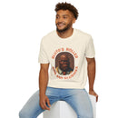 T-Shirt — "Bluto's Roller" Vintage Cartoon Portrait Tee (Rink & Slushies)
