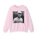 Vintage Baseball Player Sweatshirt - Classic Sports Graphic Crewneck