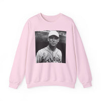 Vintage Baseball Player Sweatshirt - Classic Sports Graphic Crewneck