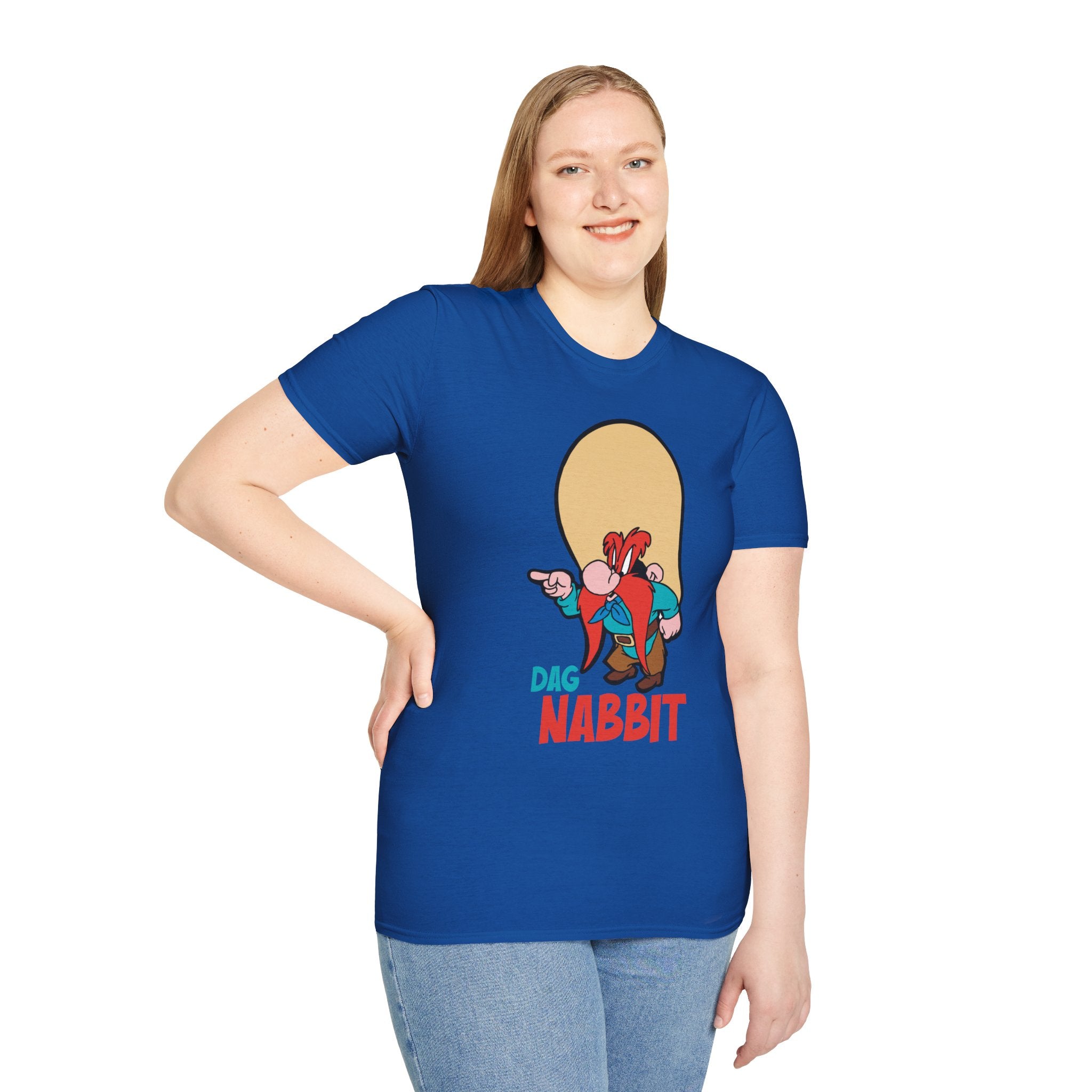 T-Shirt — Retro 'Dag Nabbit' Cartoon Character Tee