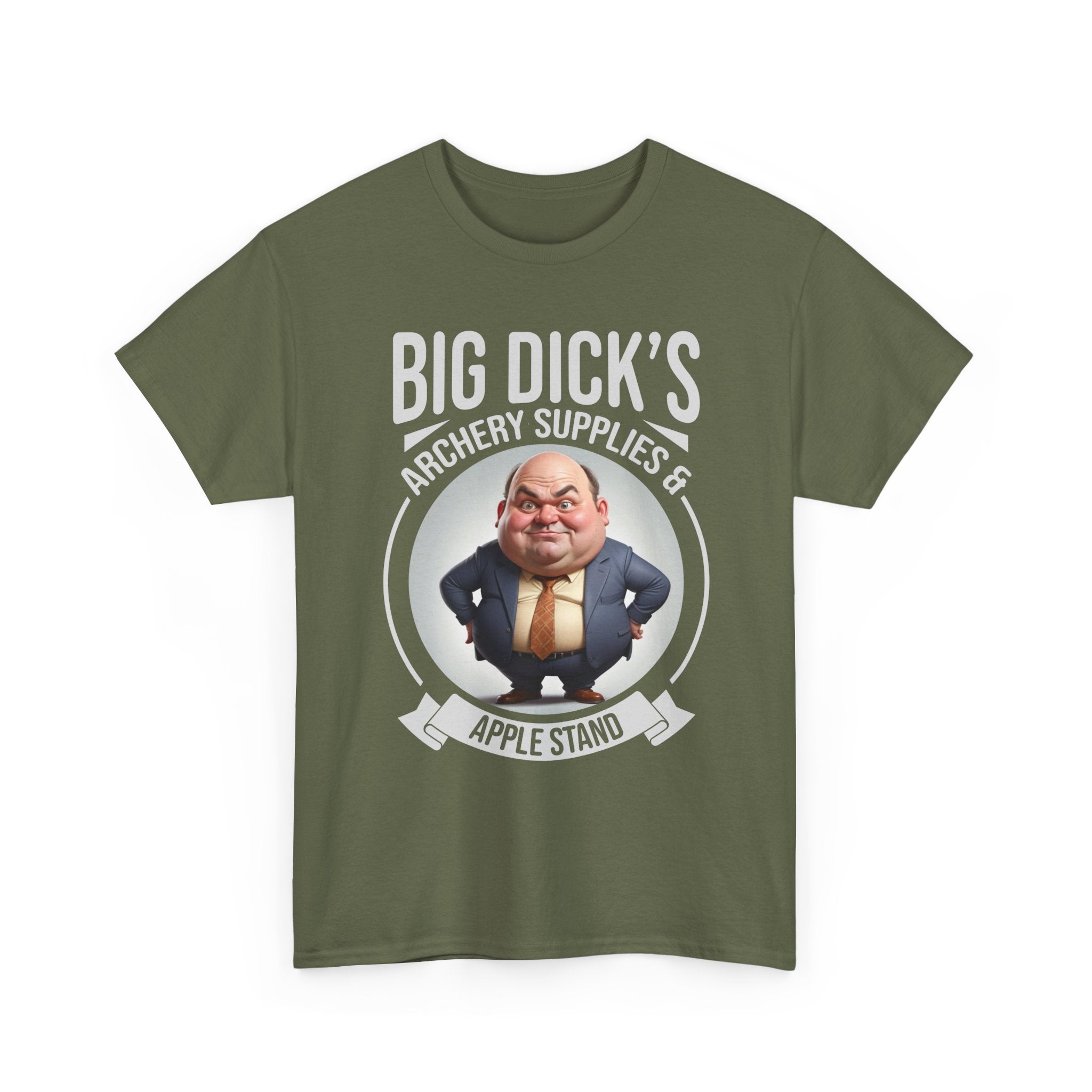Big Dick's Archery Supplies Funny Graphic Tee — Novelty Archery T-Shirt