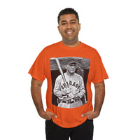 Vintage Chicago Baseball Photo T-Shirt — Retro Black & White Player Legend Tee