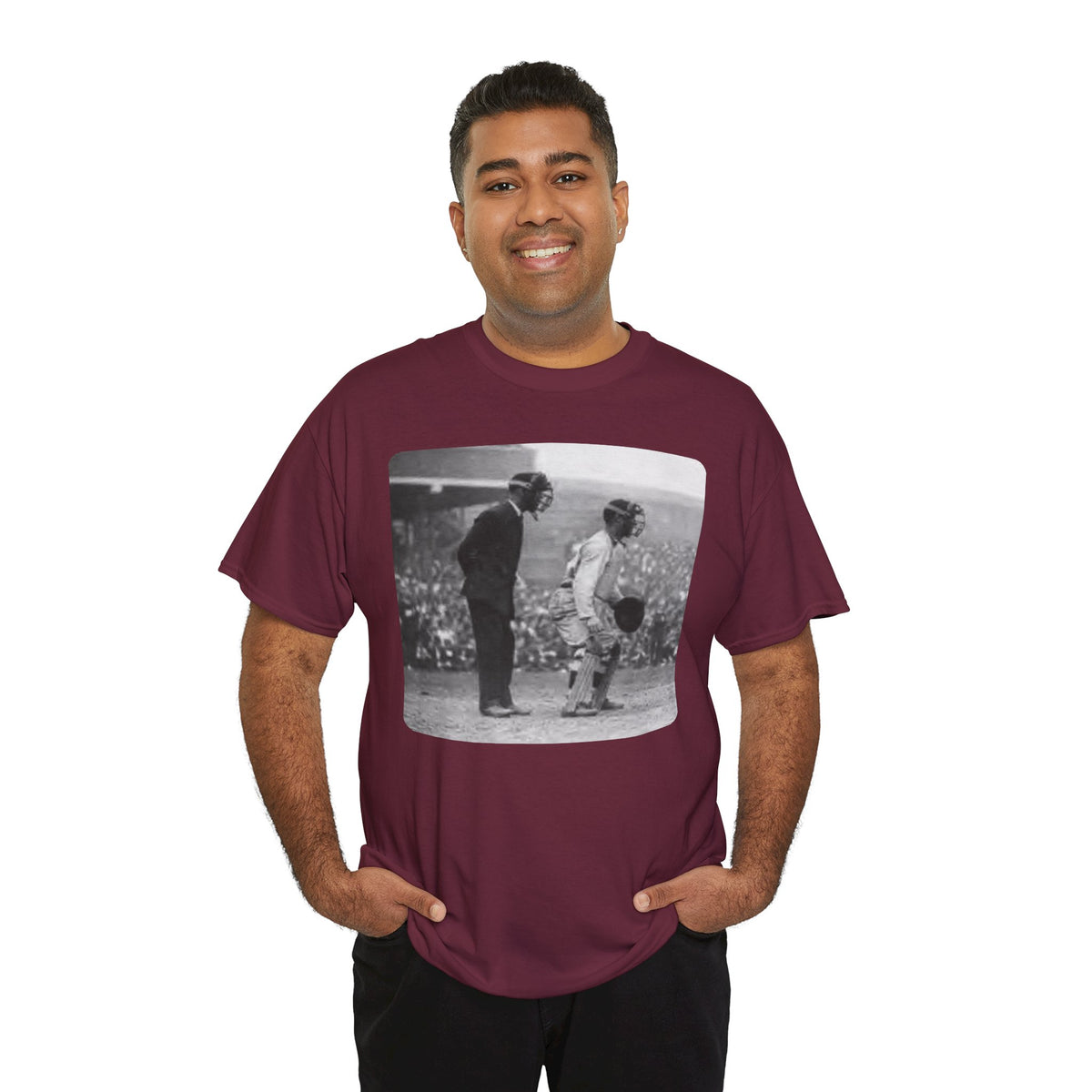 Vintage Baseball Photo T-Shirt – Classic Retro Sports Graphic Tee