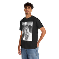 Vintage Baseball Portrait T-Shirt – Classic Retro Player Tee