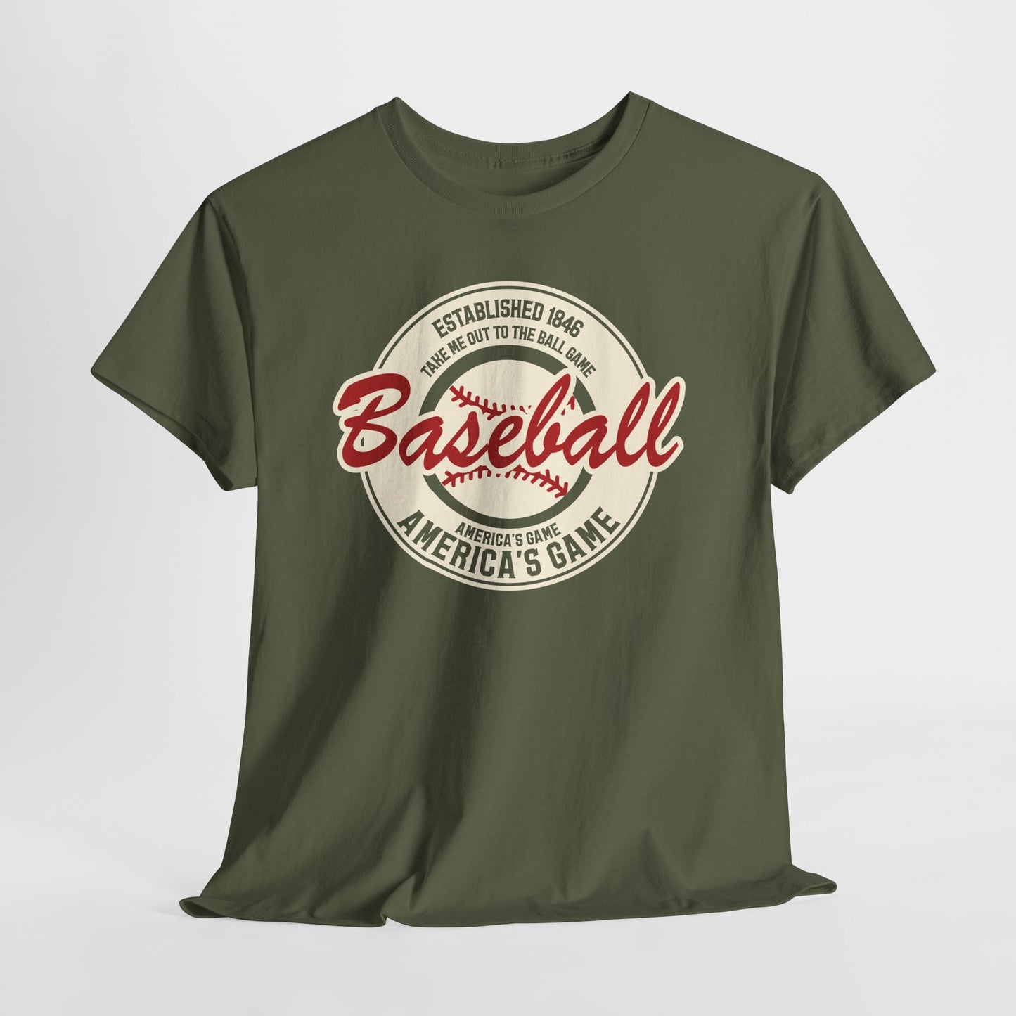 Vintage 'America's Game' Baseball T-Shirt — Retro Baseball Fan Tee