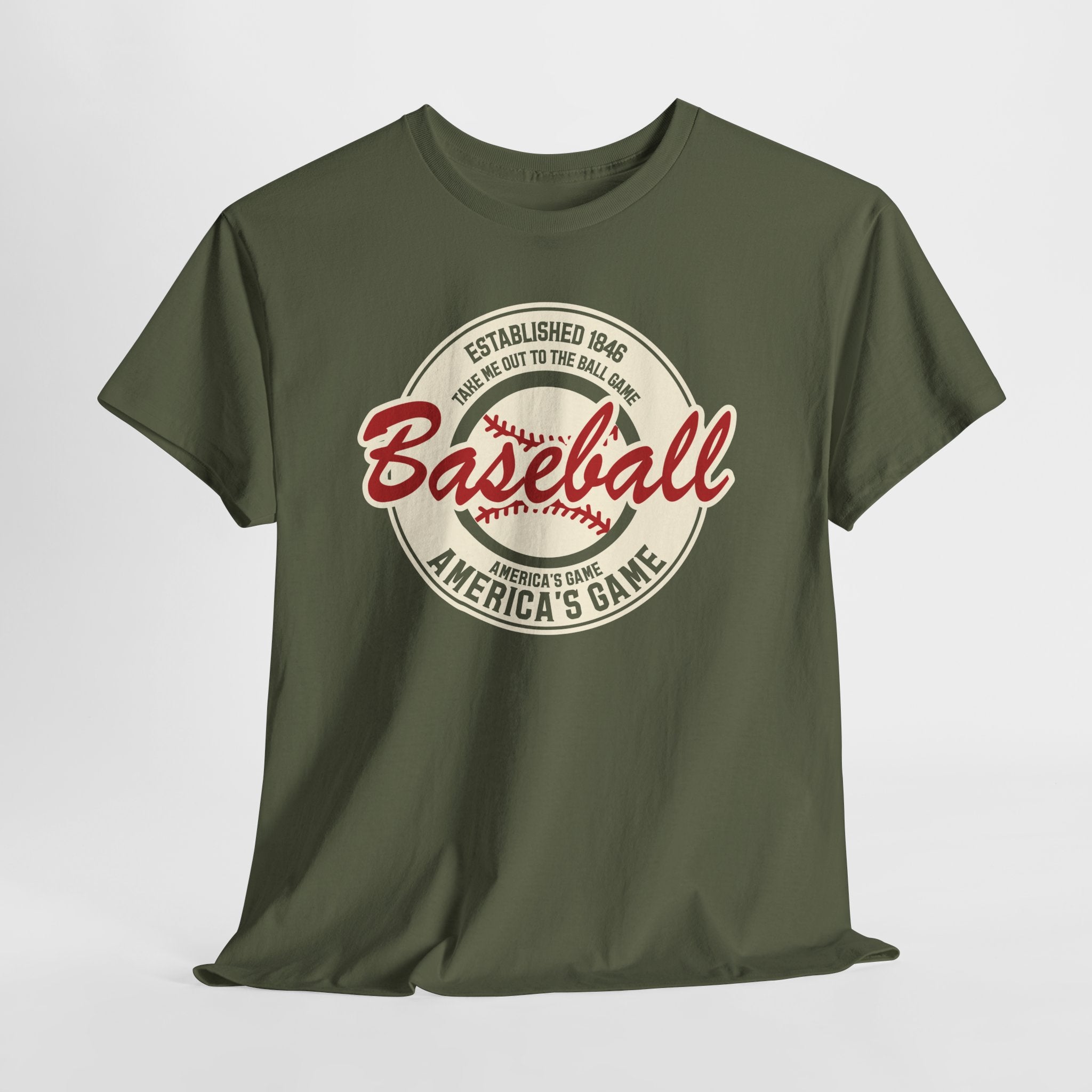 Vintage 'America's Game' Baseball T-Shirt — Retro Baseball Fan Tee