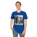 Vintage Baseball Umpire and Batter Photo T-Shirt