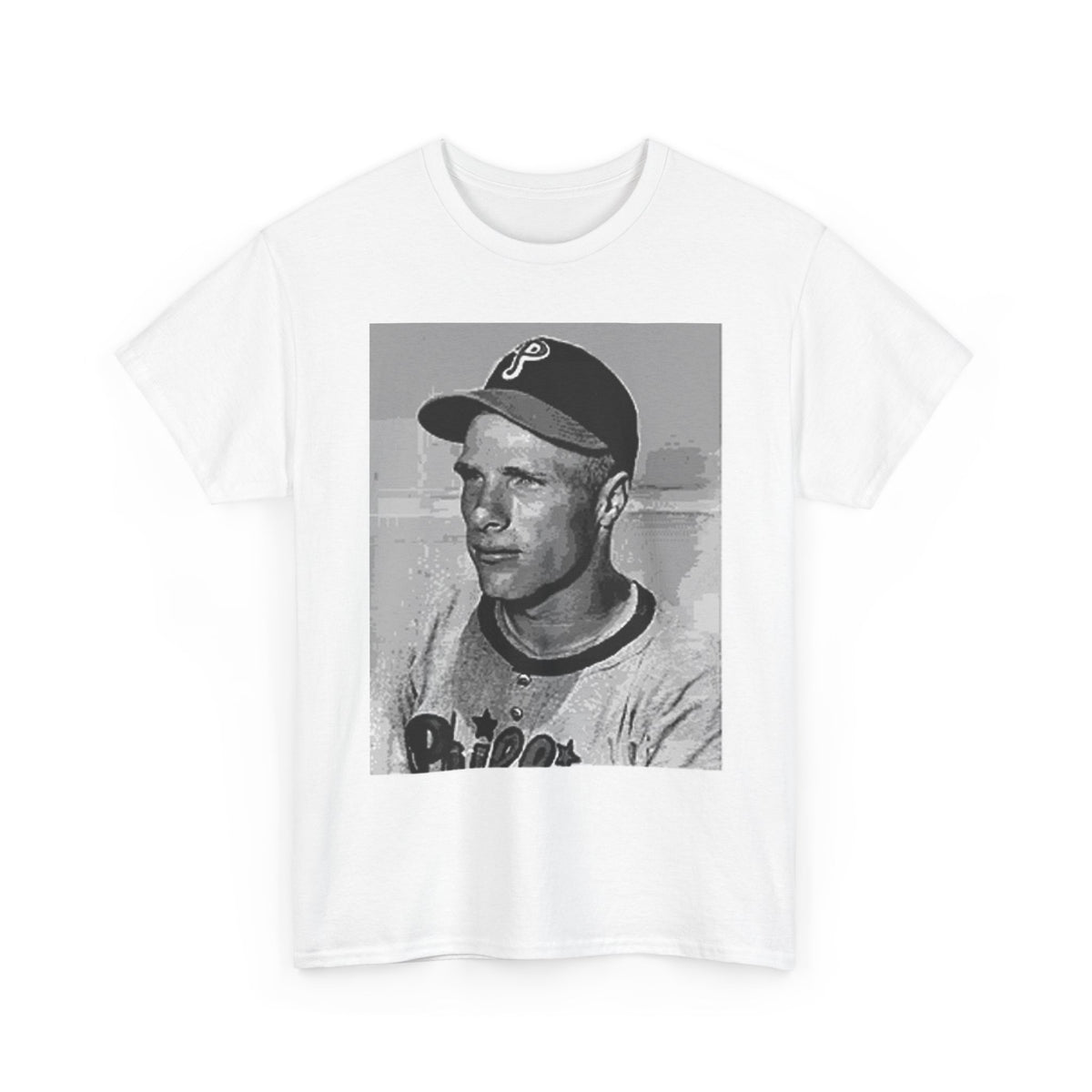 Vintage Philadelphia Phillies Baseball Photo T-Shirt – Classic Retro Fan Tee