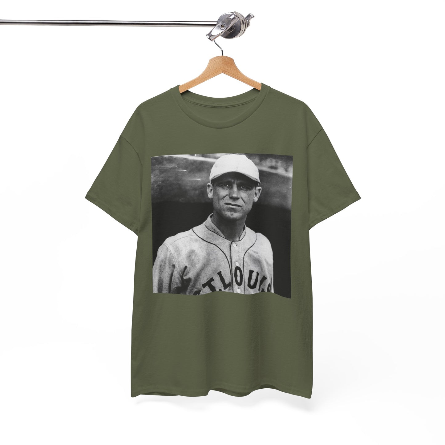 Vintage Baseball Player T-Shirt | Classic Sports Graphic Tee