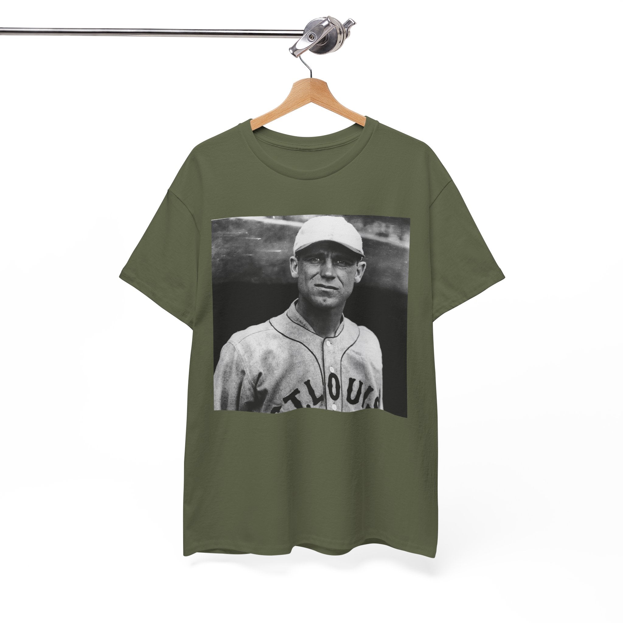 Vintage Baseball Player T-Shirt | Classic Sports Graphic Tee