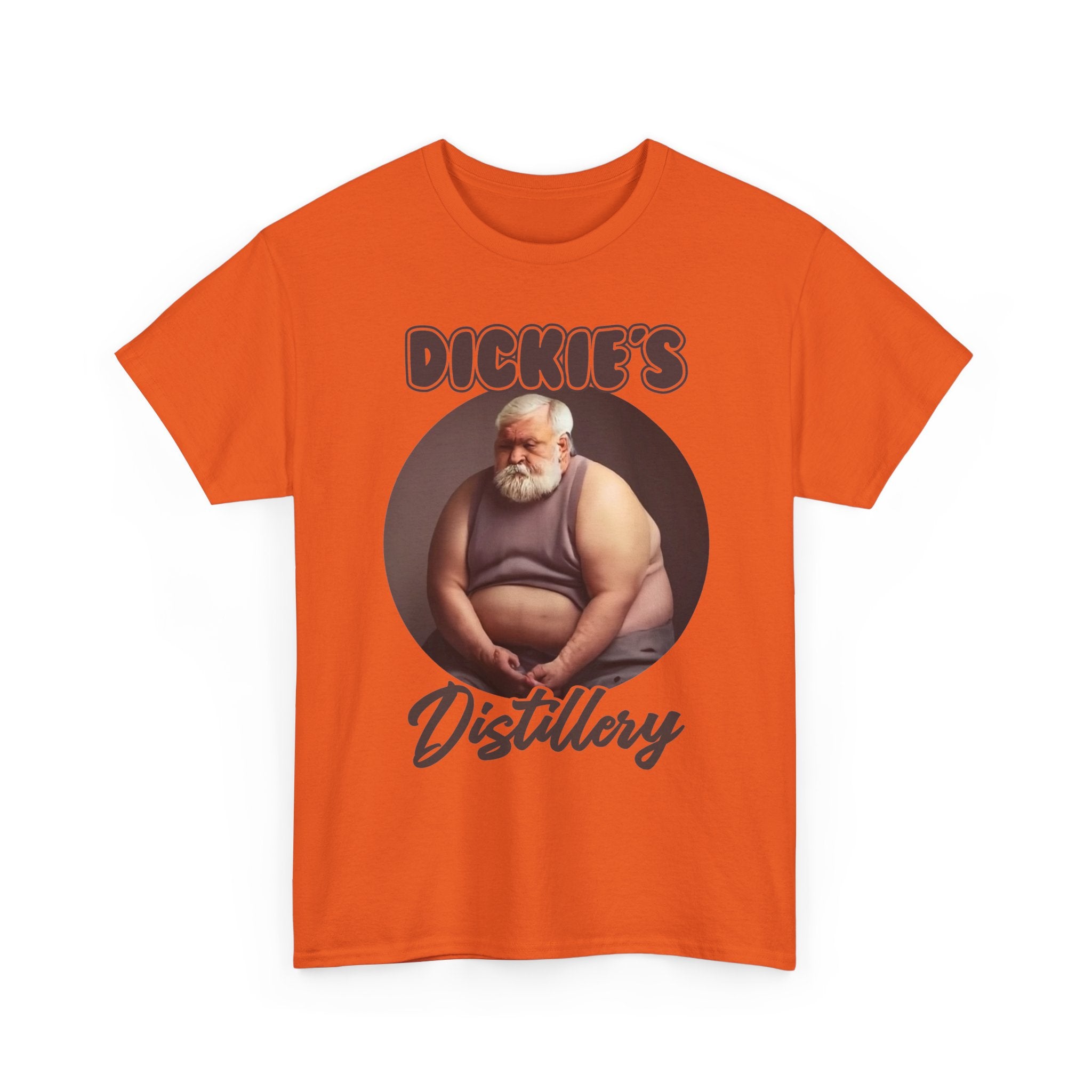 Distillery T‑Shirt — "Dickie's Distillery" Vintage Santa Illustration Tee