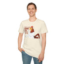 Chicken Cartoon T-Shirt — "That’s a Joke Son! You Missed It! Flew Right By Ya!"