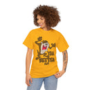 Cartoon Tasmanian Devil "You Better Not" Graphic Tee