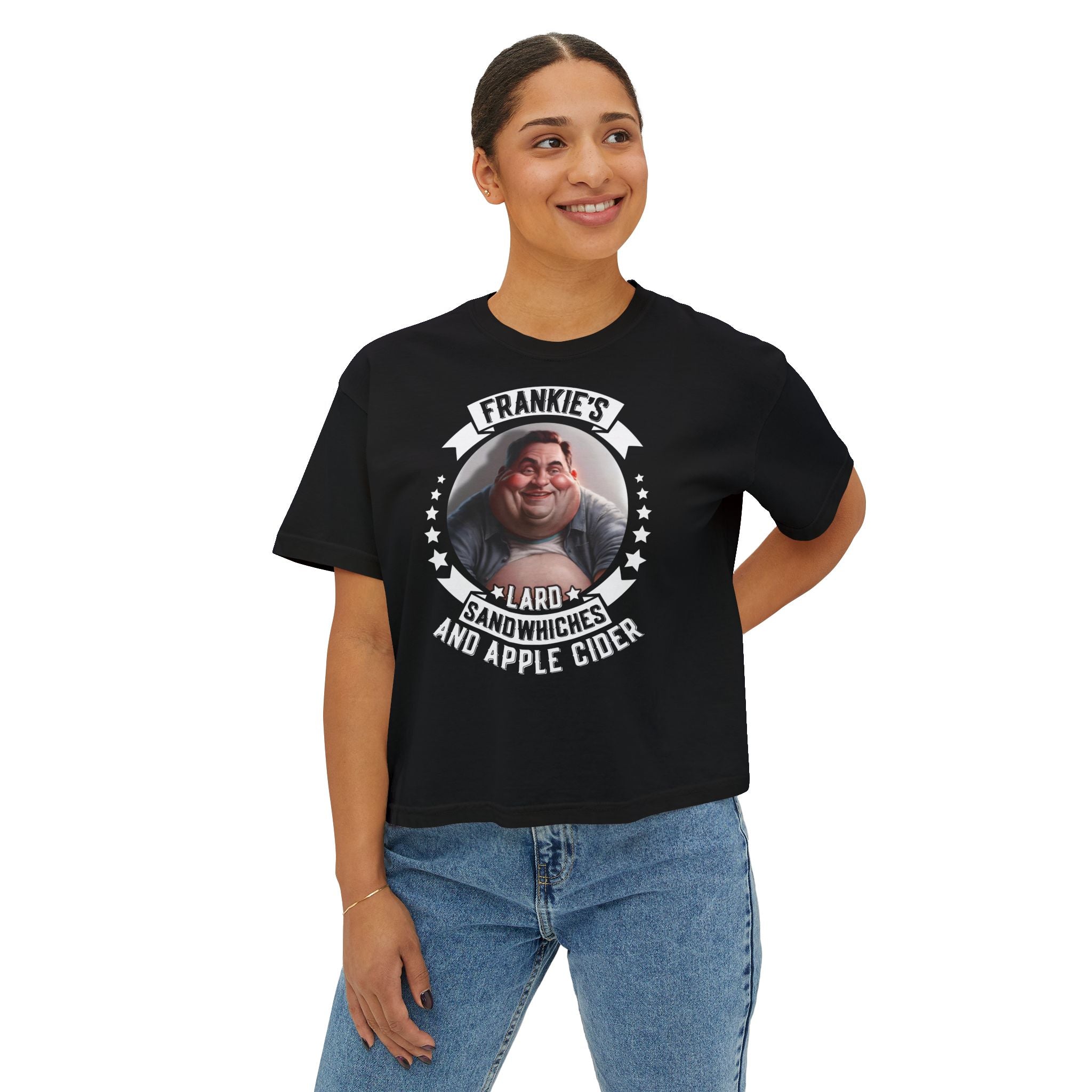 Frankie's Lard Sandwiches and Apple Cider Boxy Tee