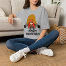T-Shirt — 'I DON'T THINK SO!!!' Cartoon Character Graphic Tee