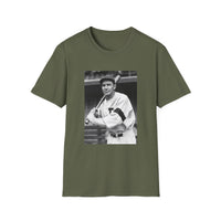 Vintage Baseball Player Photo T-Shirt