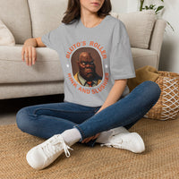 T-Shirt — "Bluto's Roller" Vintage Cartoon Portrait Tee (Rink & Slushies)