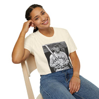 Vintage Cricket Player Photo T-Shirt — Retro Sports Tee