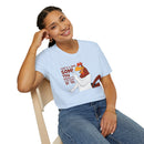 Chicken Cartoon T-Shirt — "That’s a Joke Son! You Missed It! Flew Right By Ya!"
