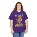 Frank's Investigations and Loans Funny Retro Character Vintage Humor Graphic T- Shirt