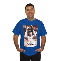 Vintage Cleveland Baseball Photo T-Shirt – Retro Player Graphic Tee