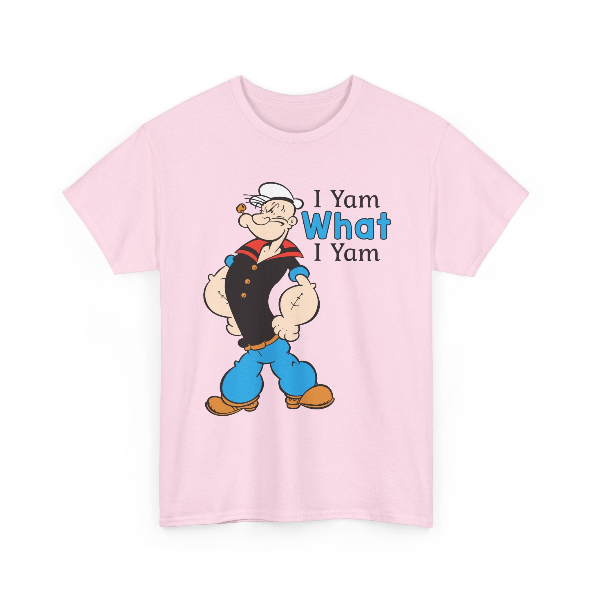 Funny “I Yam What I Yam” Classic Cartoon Graphic T-Shirt