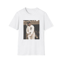 Vintage Baseball Photo T-Shirt — Classic Detroit Tigers Player Portrait