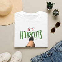 T-Shirt — "Al's Haircuts" Barber Shop Funny Graphic Tee