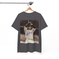 Vintage Babe Ruth Signed Photo T-Shirt — Retro Baseball Autograph Graphic Tee