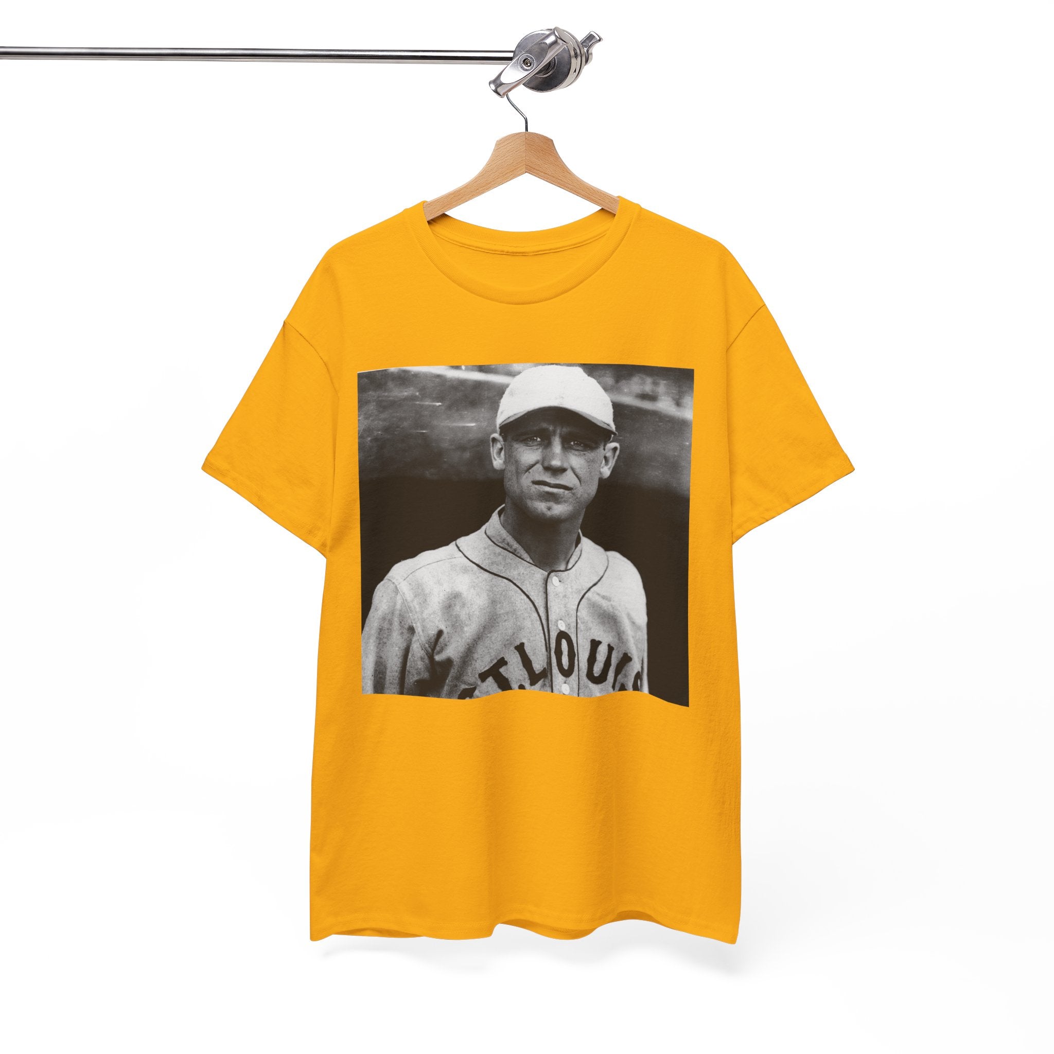 Vintage Baseball Player T-Shirt | Classic Sports Graphic Tee