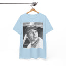 Vintage Baseball Portrait T-Shirt – Classic Retro Player Tee
