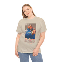 I Ran the Boston Marathon Drink Concession — Funny Marathon Humor T-Shirt