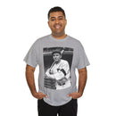 Retro Baseball Player T-Shirt - Old School Black & White Classic Legend Tee