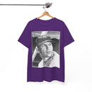Vintage Baseball Portrait T-Shirt – Classic Retro Player Tee