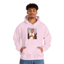 Photo Graphic Hoodie — Vintage Portrait Print Pullover