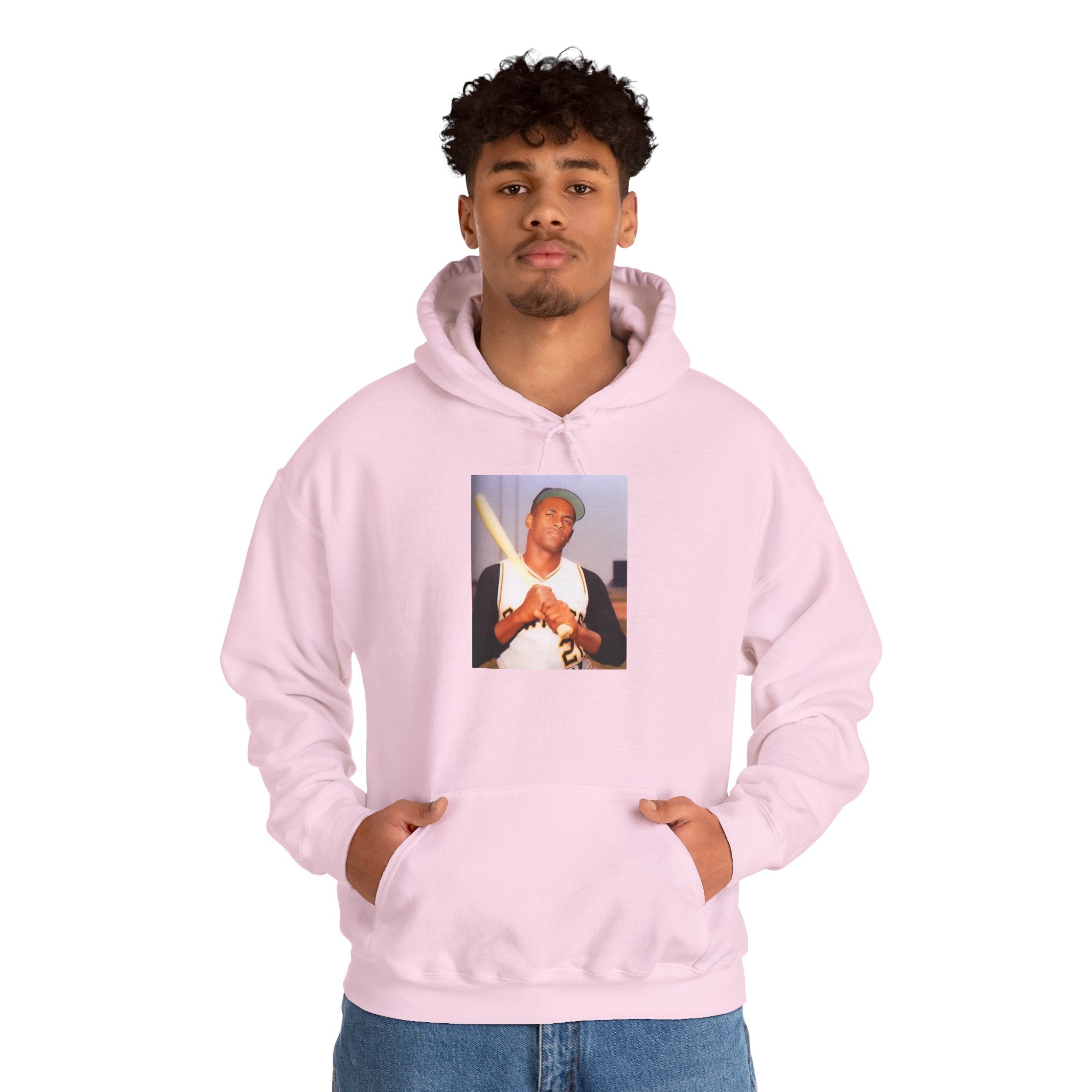 Photo Graphic Hoodie — Vintage Portrait Print Pullover