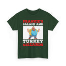 Frankie's Salami and Turkey Gizzards" Funny Novelty Tee