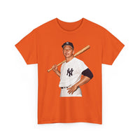 Vintage New York Yankees Baseball Player T-Shirt – Retro Batter Graphic Tee