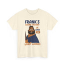 Frank’s Weenie Factory T-Shirt — "We Have the Wurst Weenies" Cartoon Tee