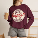 Vintage America's Game Sweatshirt - Classic Baseball Fan Crewneck