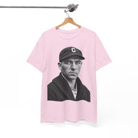 Vintage Baseball Player Portrait Tee