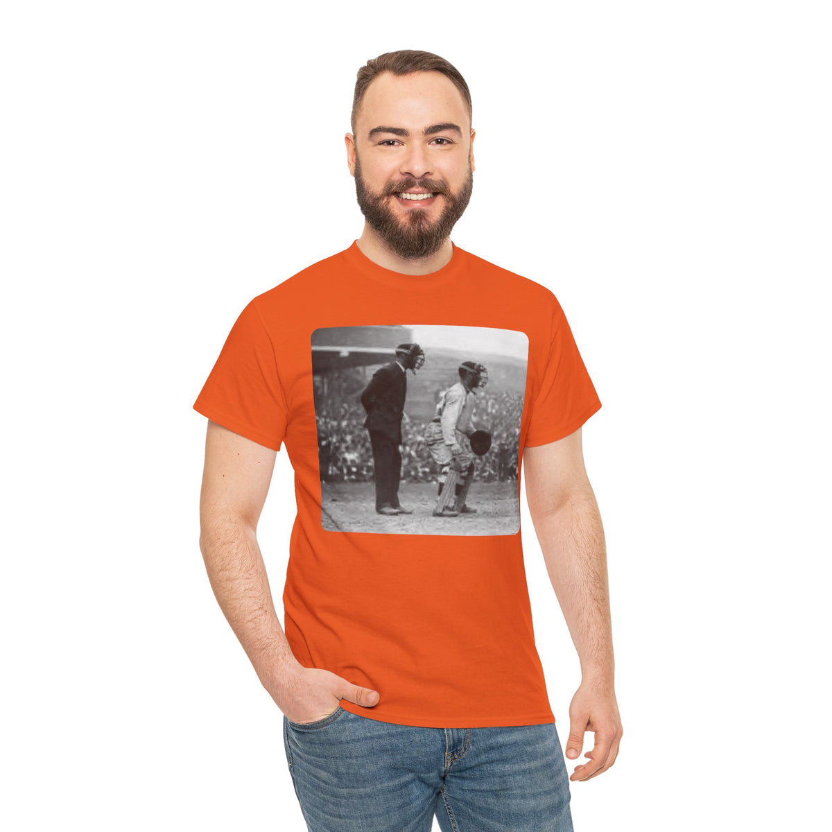 Vintage Baseball Photo T-Shirt – Classic Retro Sports Graphic Tee
