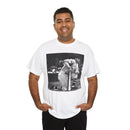 Vintage Baseball Photo T-Shirt – Classic Kneeling Player Graphic Tee